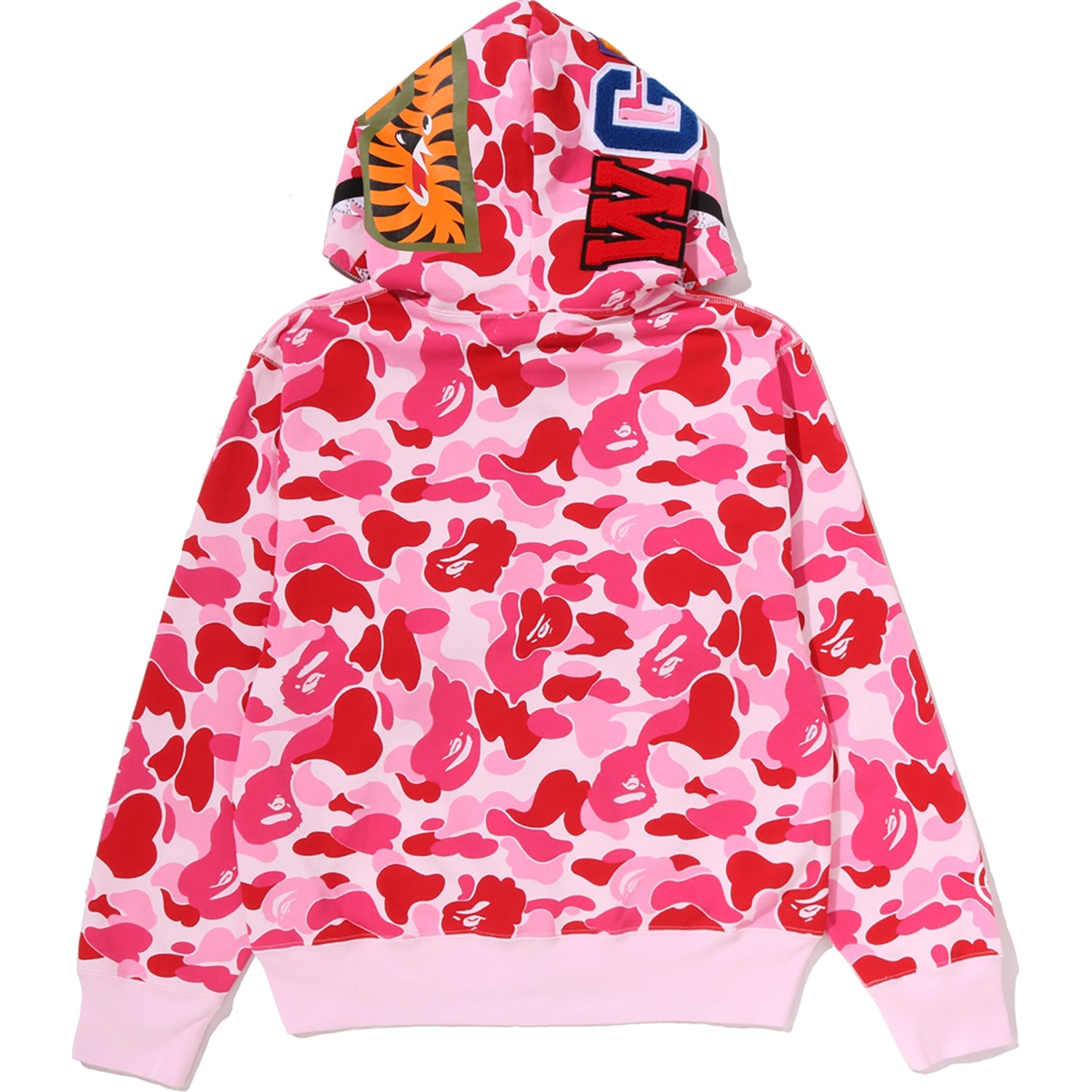 ABC CAMO CRYSTAL STONE SHARK FULL ZIP HOODIE LADIES – us.bape.com