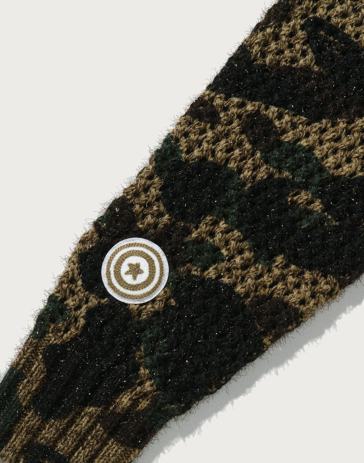 1ST CAMO CROCHET SHARK FULL ZIP HOODIE LADIES