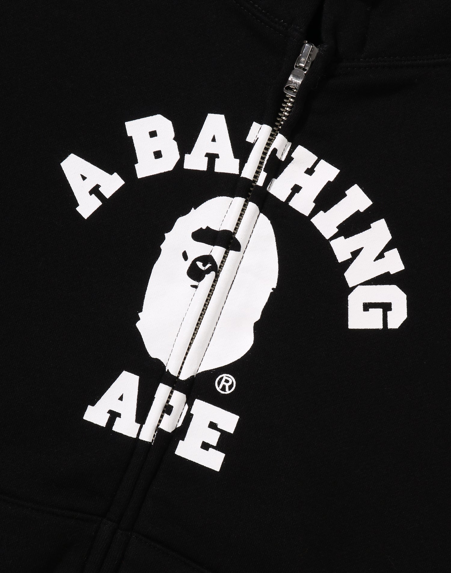 COLLEGE OVERSIZED ZIP HOODIE LADIES – us.bape.com