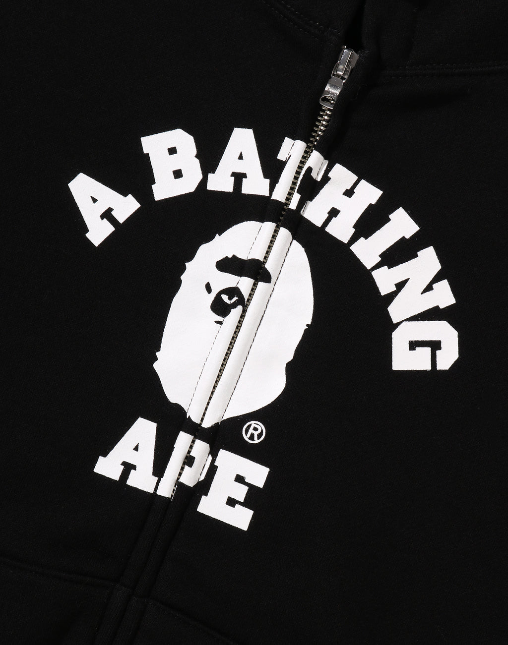 COLLEGE OVERSIZED ZIP HOODIE LADIES