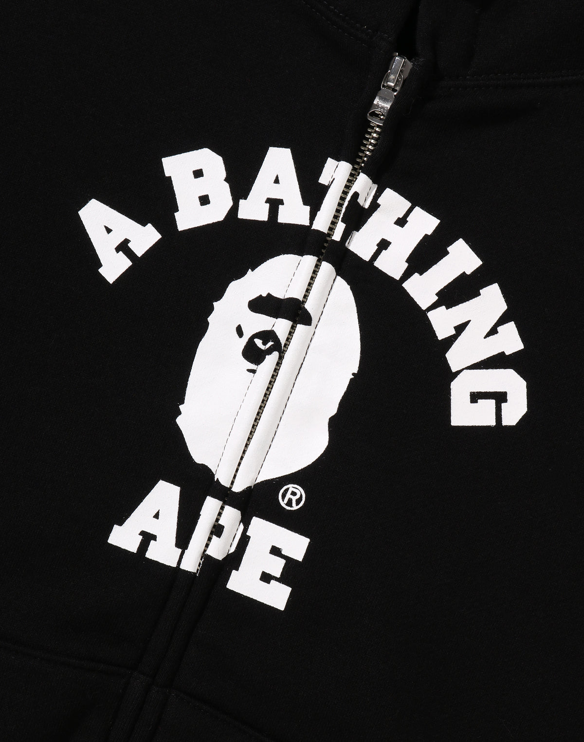 COLLEGE OVERSIZED ZIP HOODIE LADIES