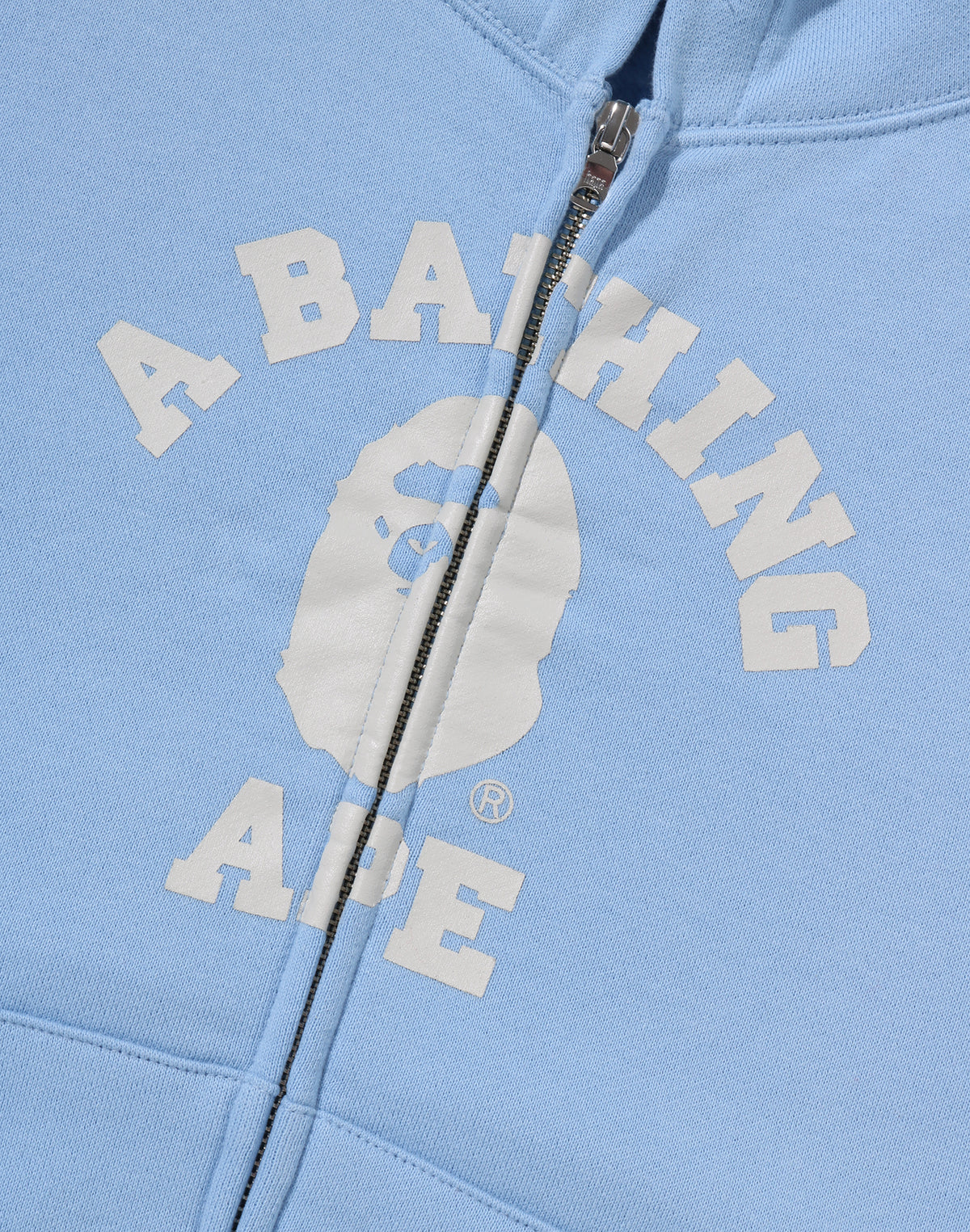 COLLEGE OVERSIZED ZIP HOODIE LADIES