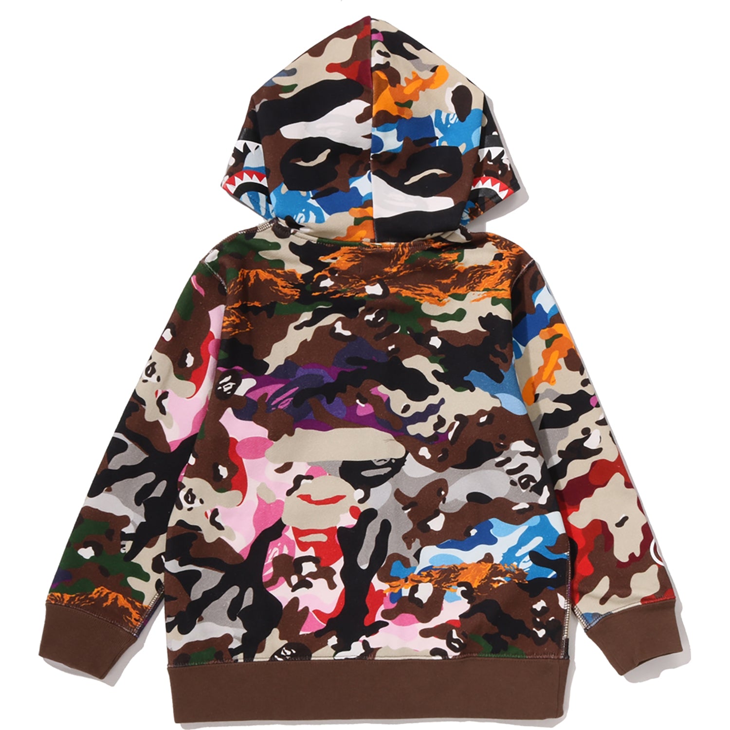 BAPE KIDS 迷彩トレーナー 100 HYBRID CAMO SHARK ZIP HOODIE KIDS – us.bape.com