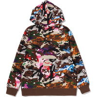 HYBRID CAMO SHARK ZIP HOODIE JR KIDS