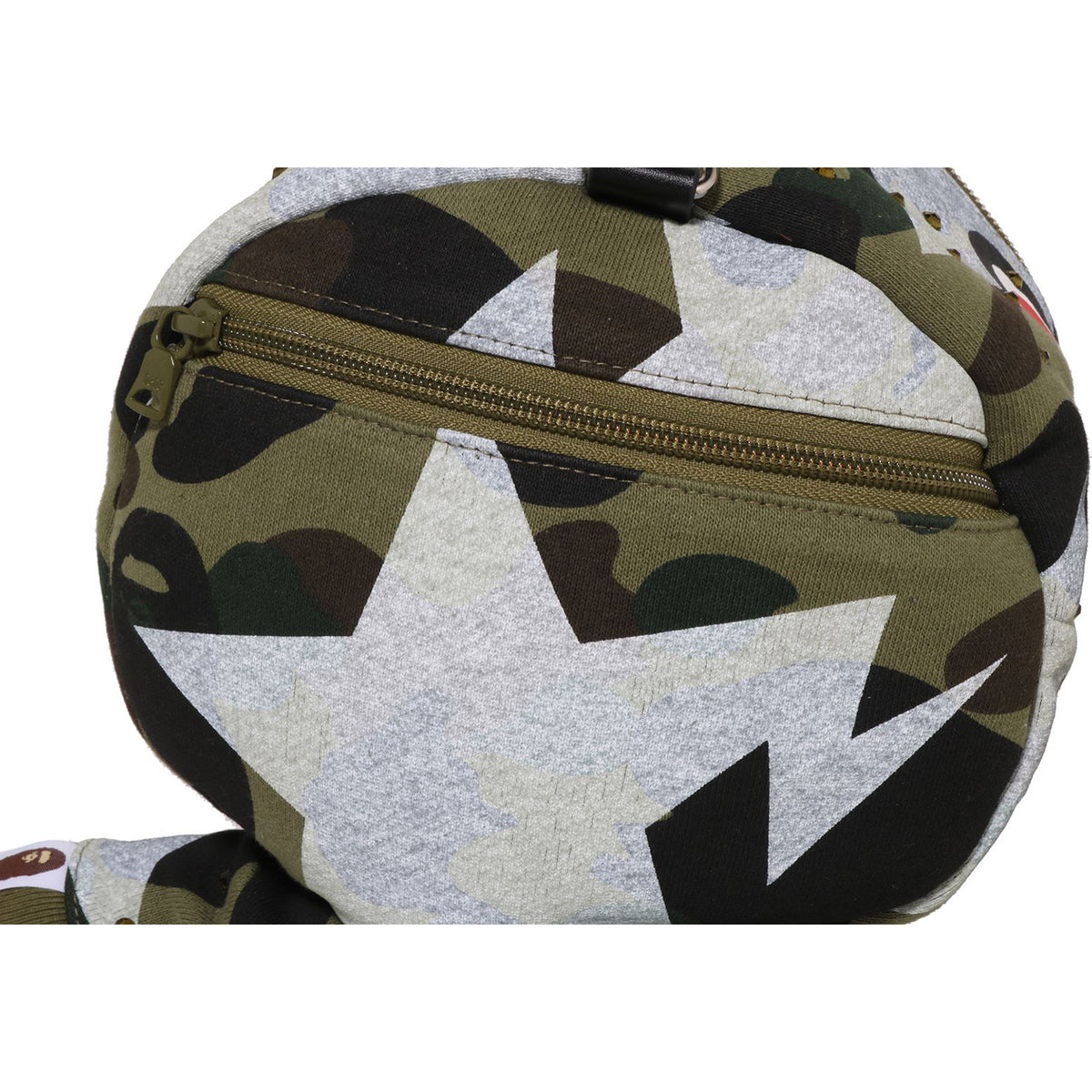 STAR OVERPRINT 1ST CAMO BABY MILO PLUSH DOLL BACKPACK LADIES
