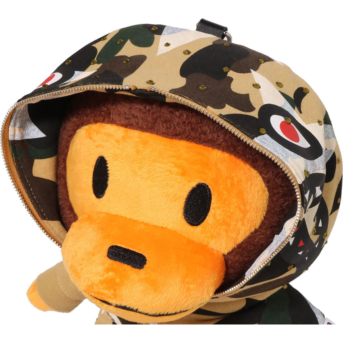 STAR OVERPRINT 1ST CAMO BABY MILO PLUSH DOLL BACKPACK LADIES