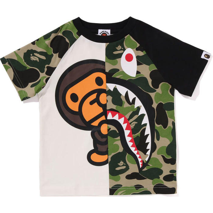 ABC CAMO SHARK MILO TEE KIDS