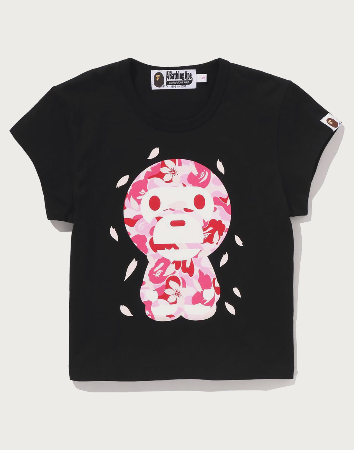 ABC SAKURA CAMO BABY MILO CROPPED TEE LADIES