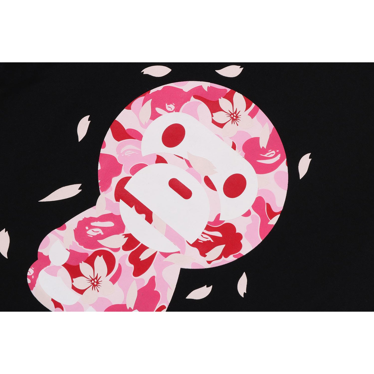 ABC SAKURA CAMO BABY MILO CROPPED TEE LADIES – us.bape.com