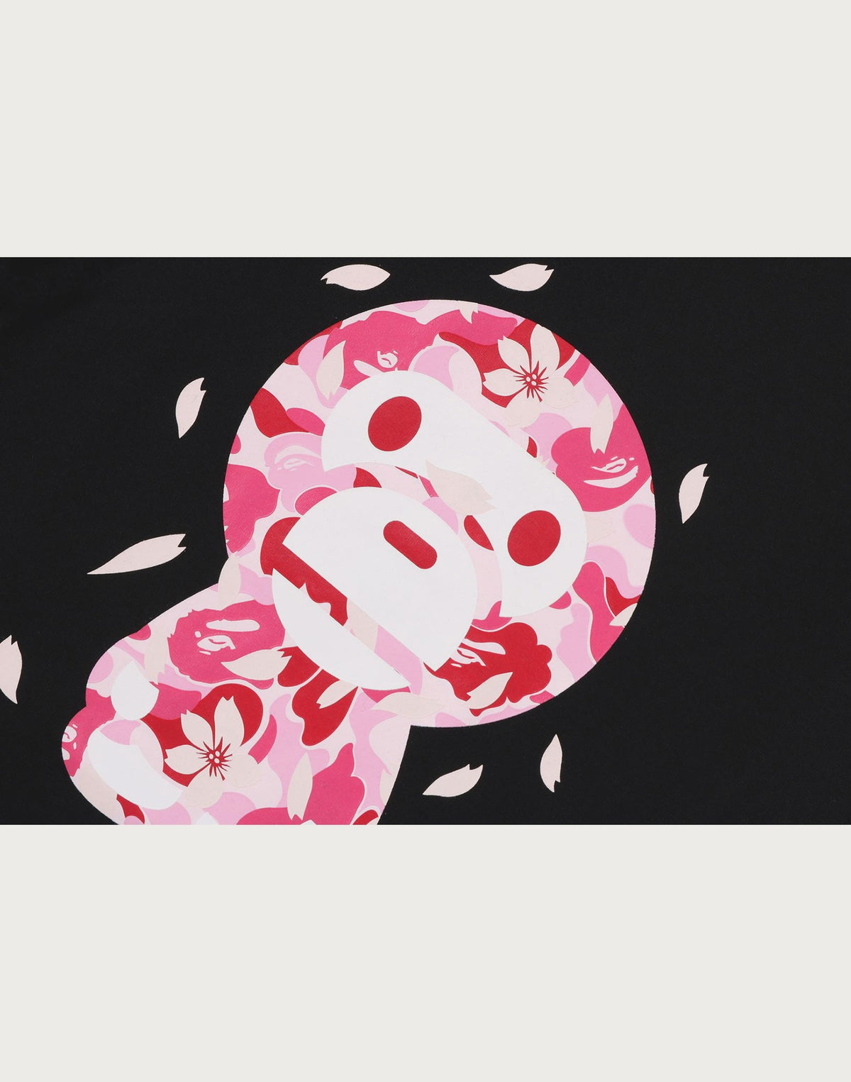ABC SAKURA CAMO BABY MILO CROPPED TEE LADIES