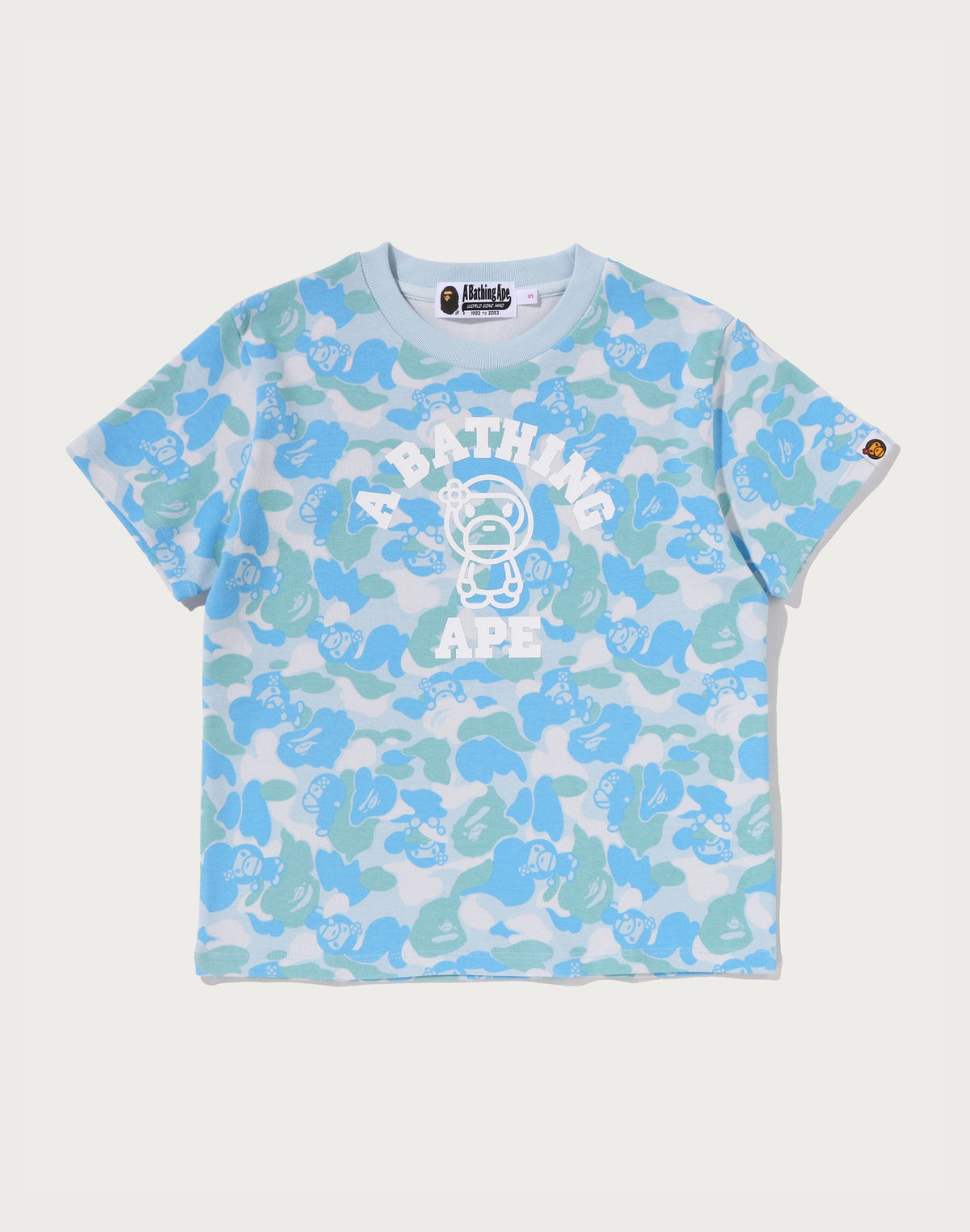 BABY LISA ABC CAMO COLLEGE MINI TEE LADIES