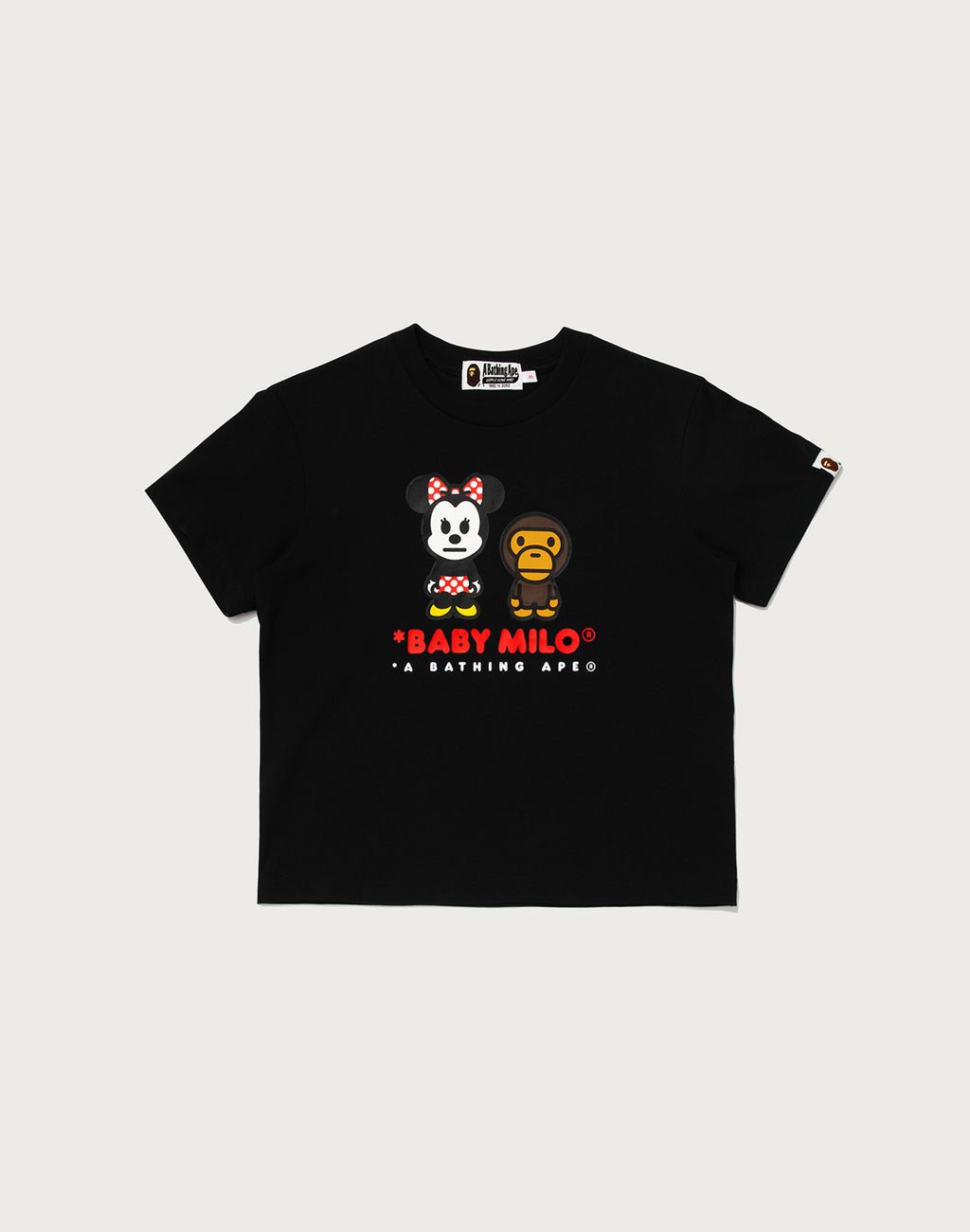 BAPE X DISNEY MINNIE MOUSE BABY MILO MINI TEE LADIES