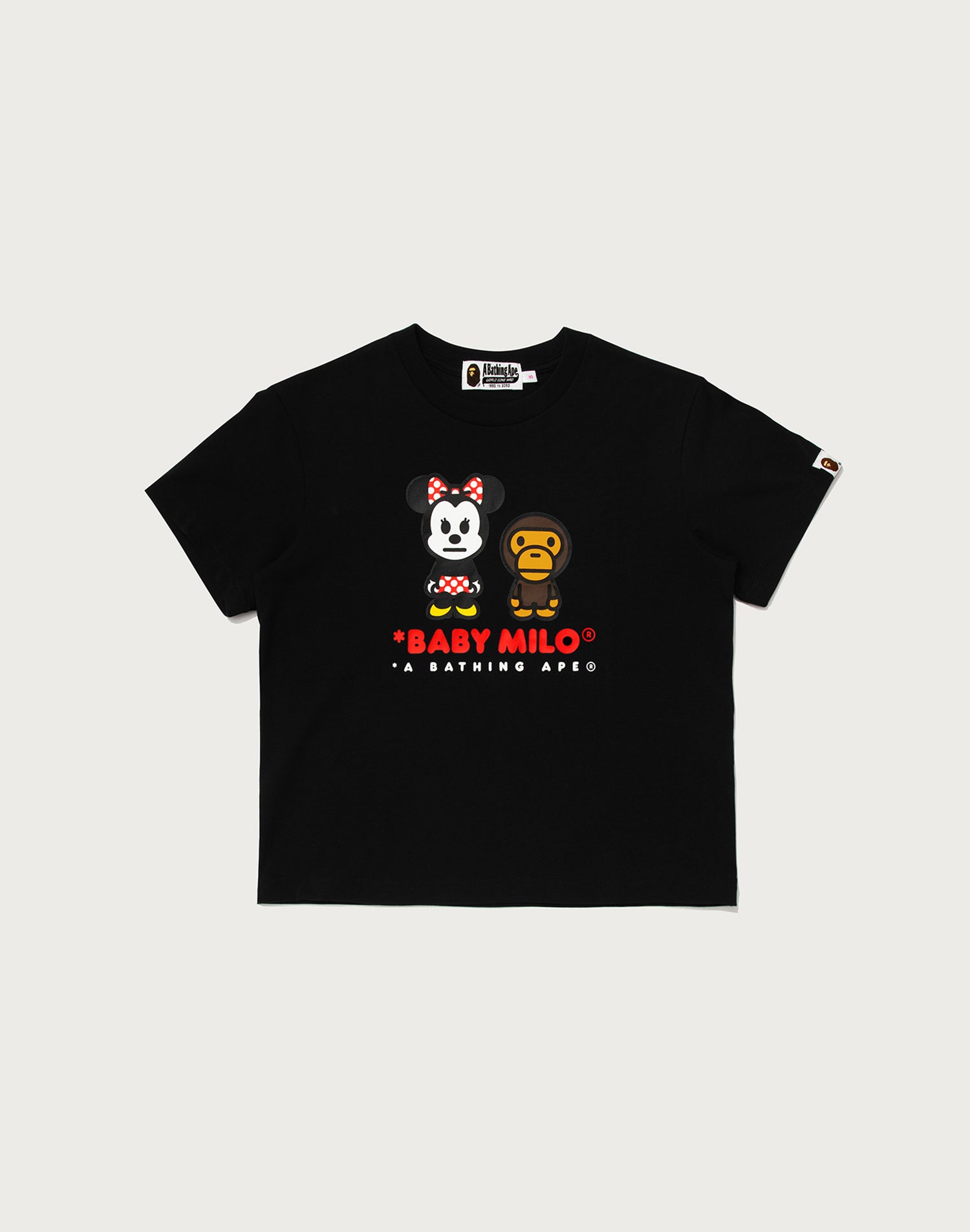 BAPE X DISNEY MINNIE MOUSE BABY MILO MINI TEE LADIES