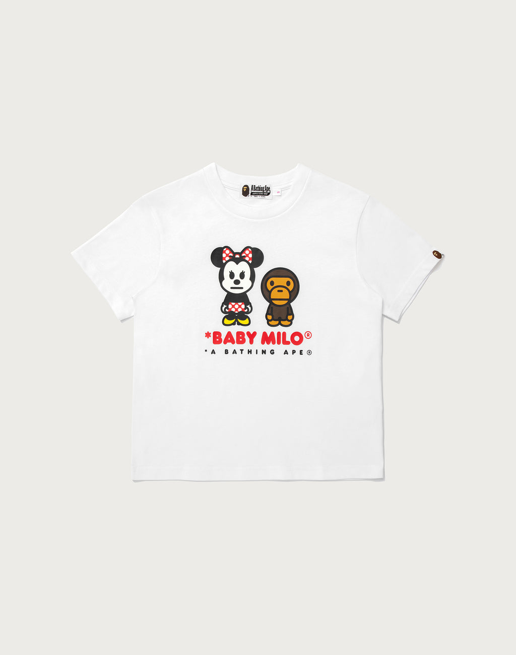 BAPE X DISNEY MINNIE MOUSE BABY MILO MINI TEE LADIES