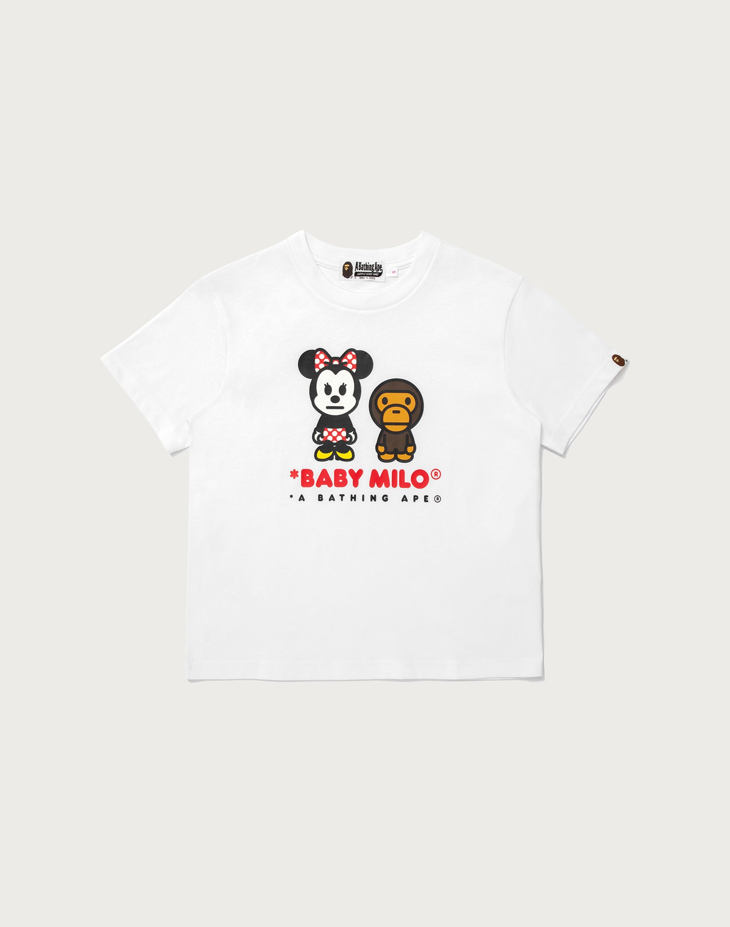BAPE X DISNEY MINNIE MOUSE BABY MILO MINI TEE LADIES