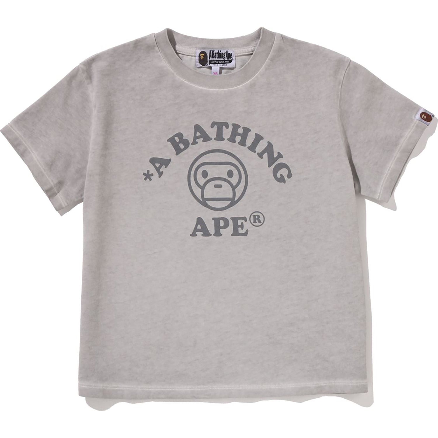 BABY MILO BLEACH DYE MINI TEE LADIES – us.bape.com