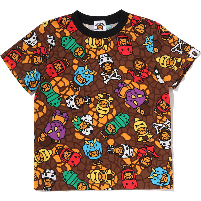 MILO MULTI DINOSAURS PATTERN TEE KIDS