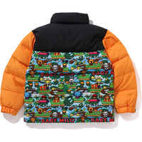 BABY MILO GAME PATTERN DOWN JACKET KIDS