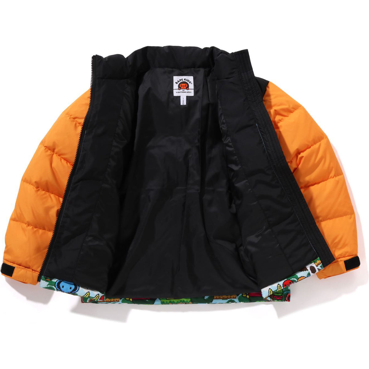 BABY MILO GAME PATTERN DOWN JACKET KIDS