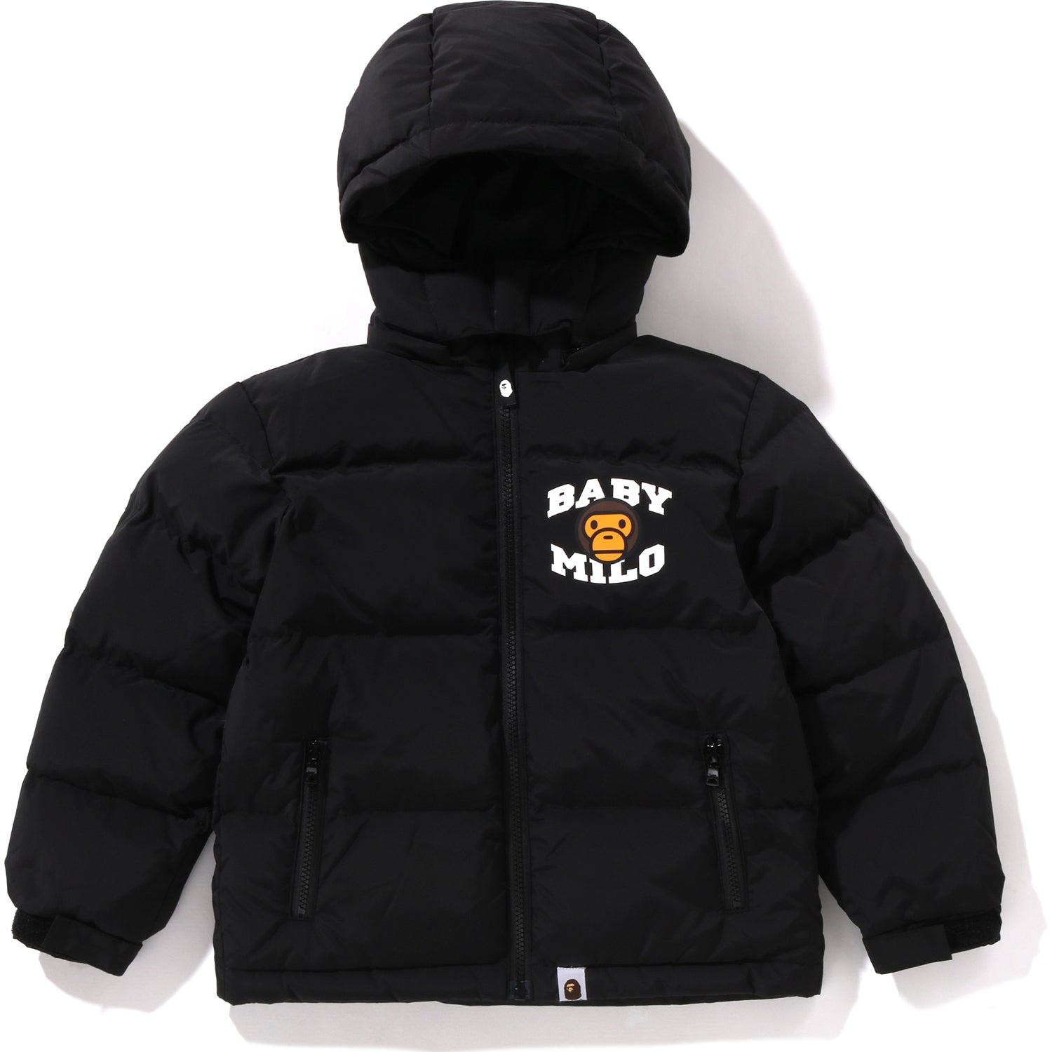 BABY MILO ZIP HOODIE DOWN JACKET KIDS - us.bape.com