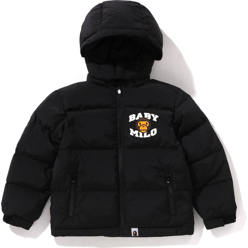 BABY MILO ZIP HOODIE DOWN JACKET KIDS