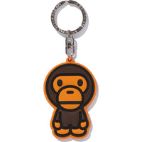 BABY MILO RUBBER KEYCHAINS