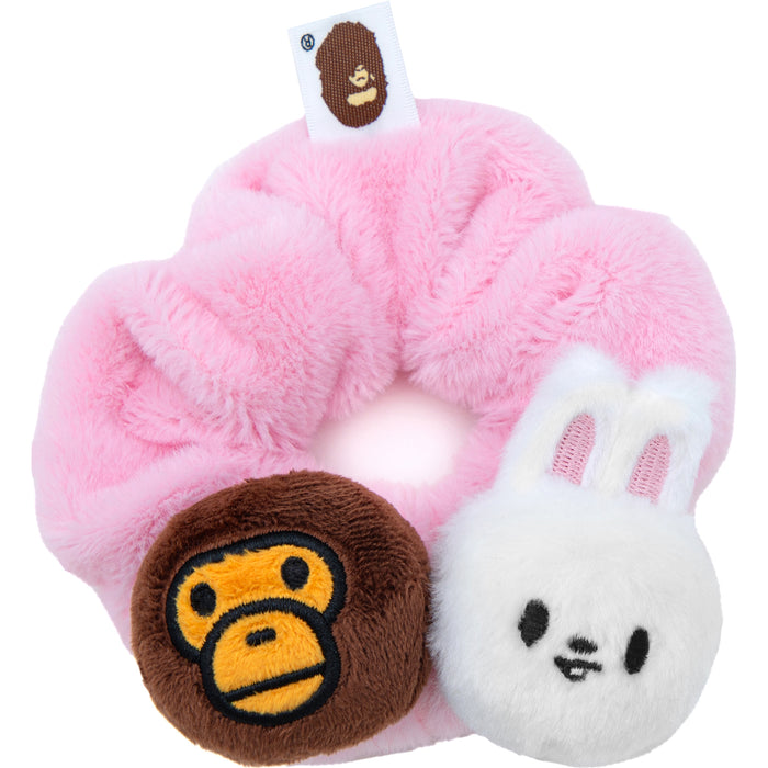 BAPE X STRAY KIDS LEEBIT BABY MILO SCRUNCHIE