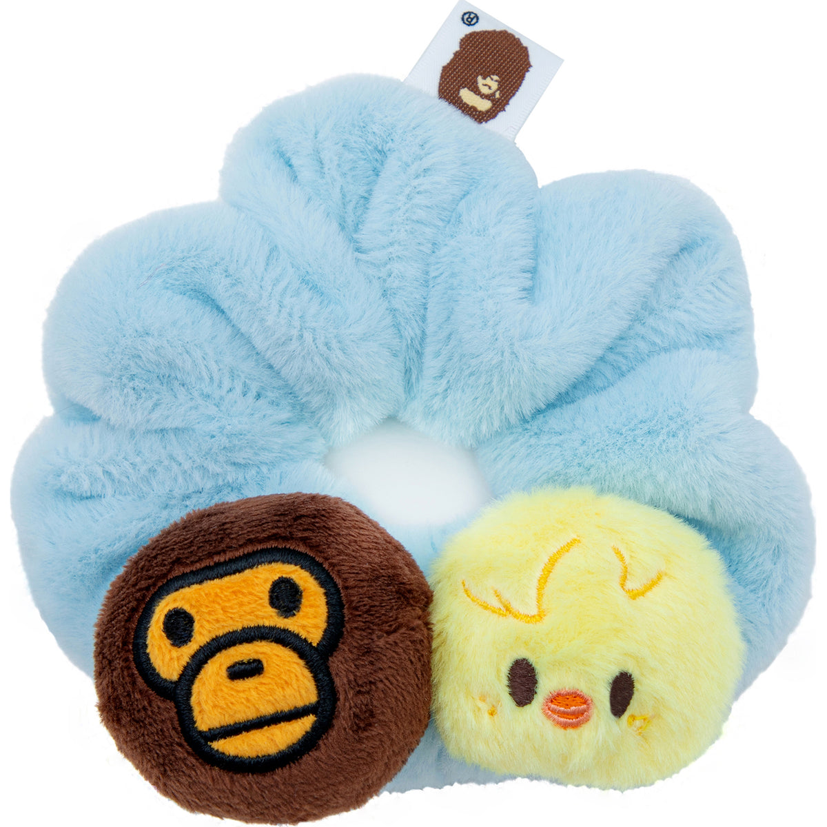 BAPE X STRAY KIDS BBOKARI BABY MILO SCRUNCHIE