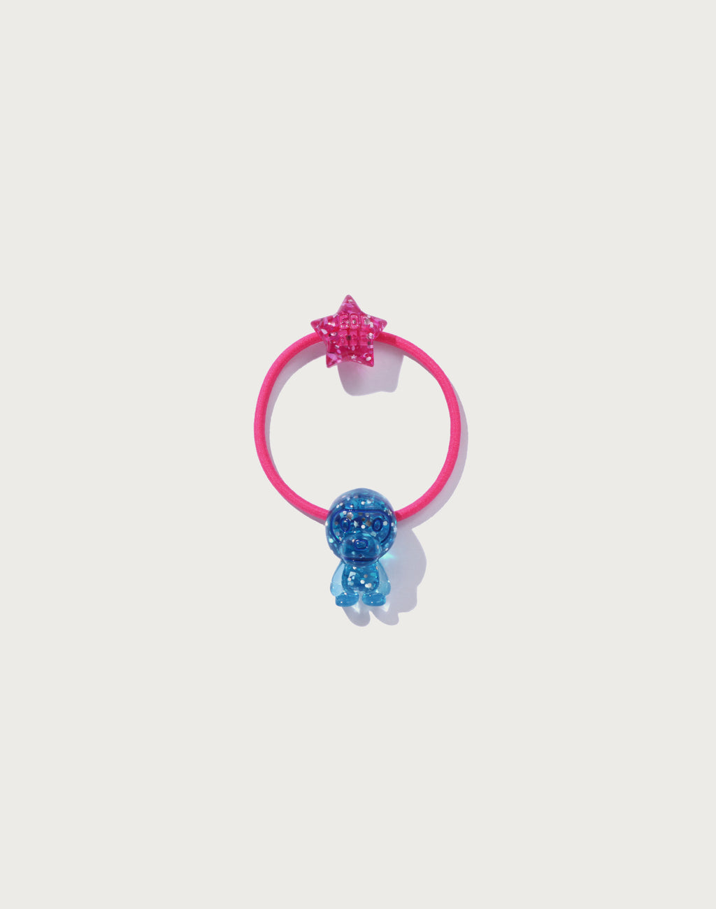 BABY MILO GLITTER ACRYLIC RUBBER BAND SET LADIES
