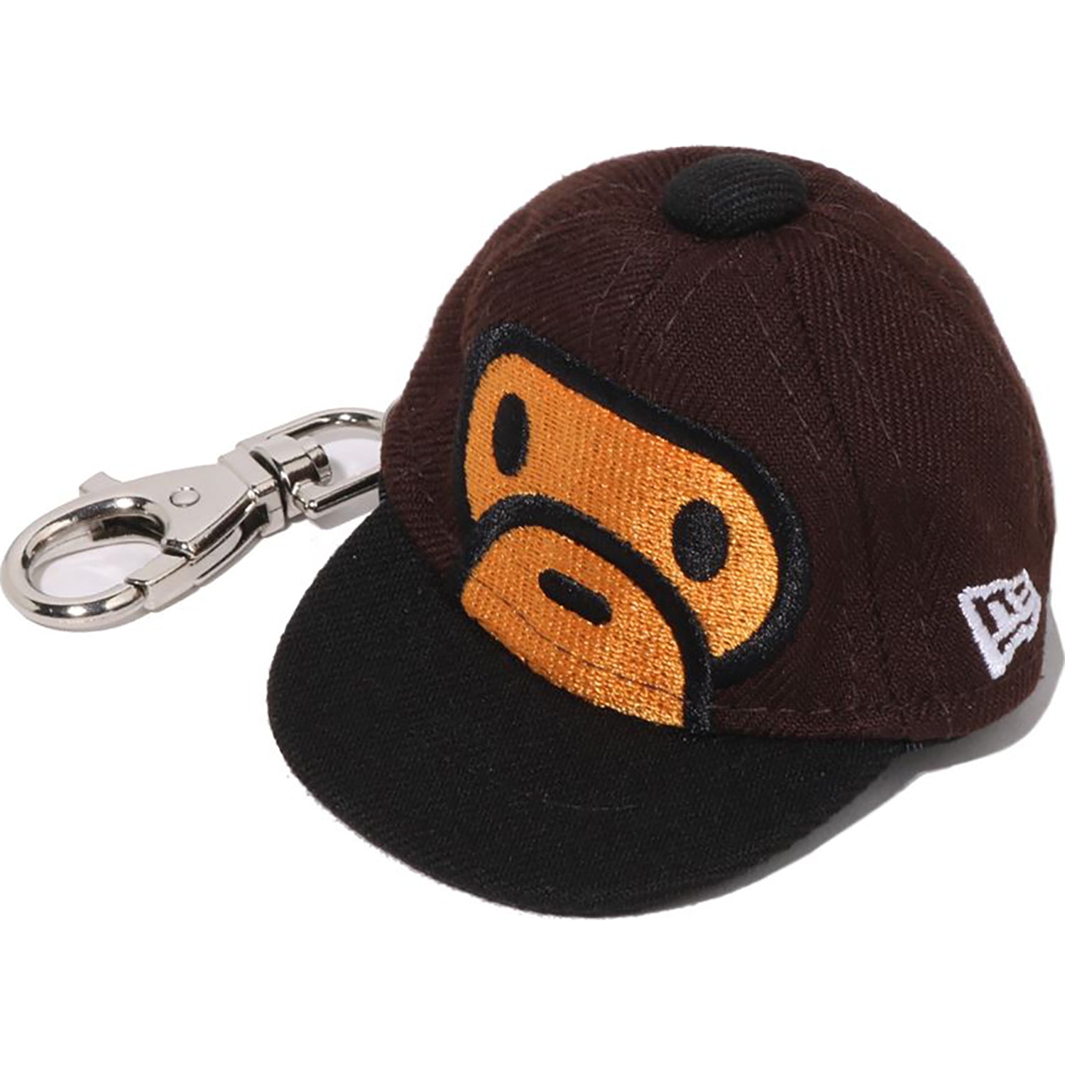 MILO FACE NEW ERA CAP KEYCHAIN – us.bape.com