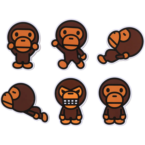 BABY MILO STICKER SET M – us.bape.com