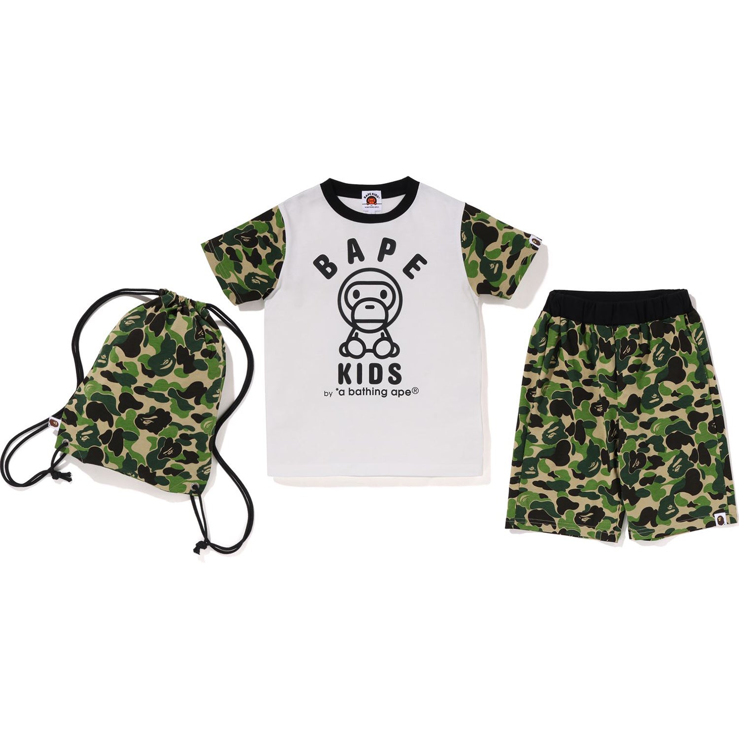 ABC CAMO BABY MILO KIDS GIFT SET KIDS – us.bape.com
