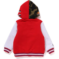 MILO SHARK HOODIE SWEAT VARSITY JACKET KIDS