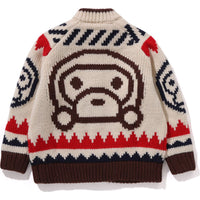 BABY MILO WOOL MIX COWICHAN CARDIGAN KIDS