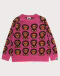 BABY MILO PATTERN KNIT SWEATER KIDS