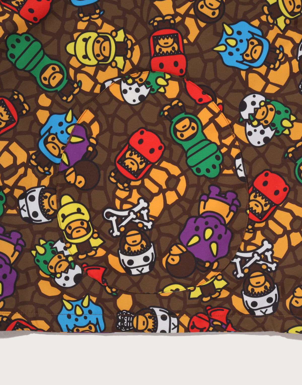 MILO MULTI DINOSAURS PATTERN HOODIE JACKET KIDS