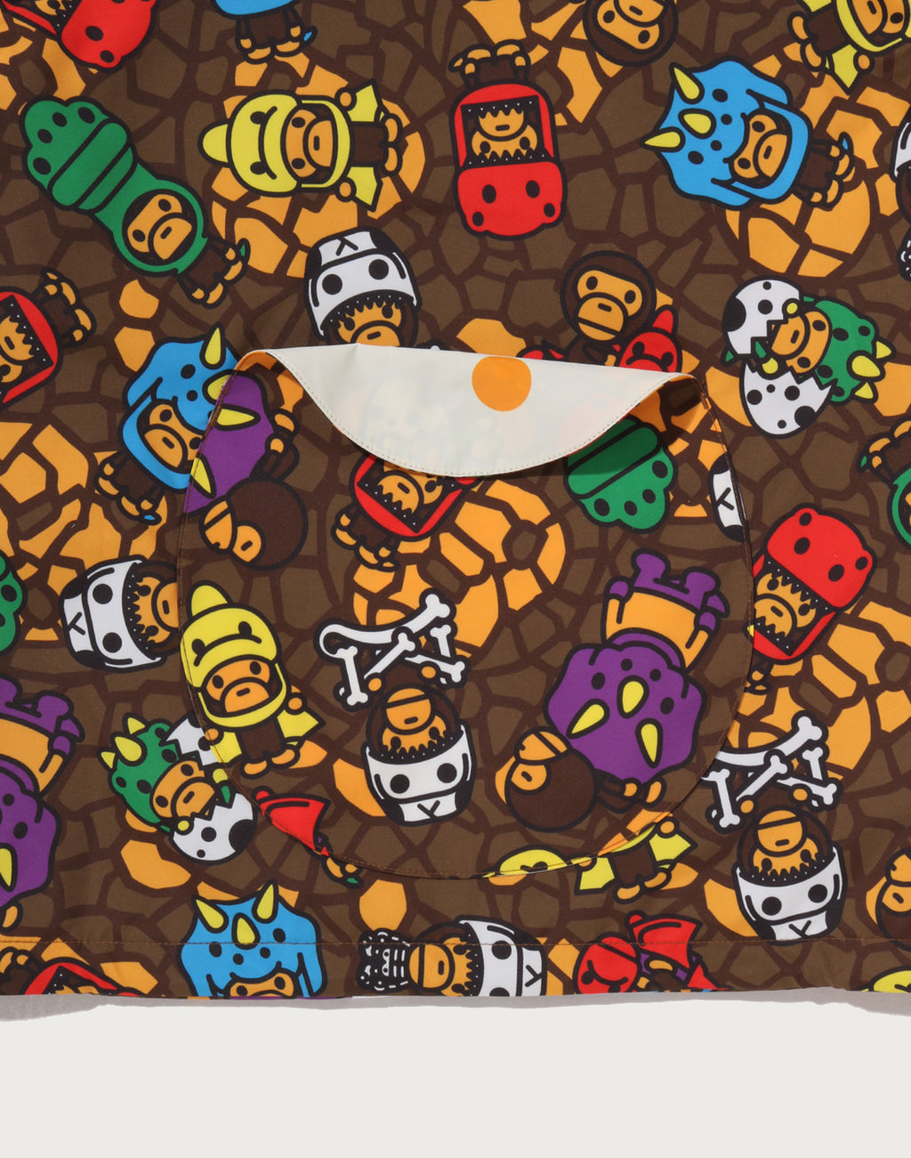 MILO MULTI DINOSAURS PATTERN HOODIE JACKET KIDS