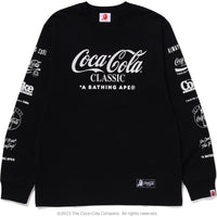 BAPE X COCA-COLA MILO L/S TEE MENS