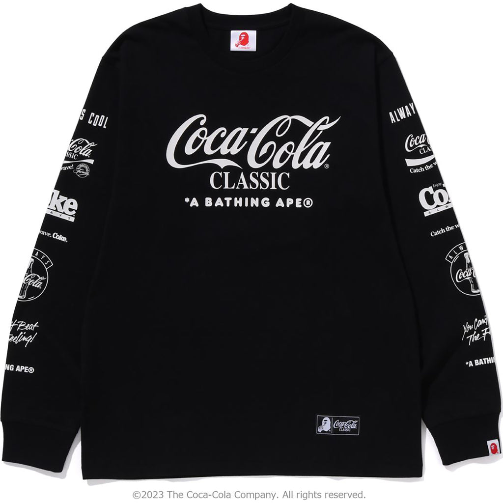 BAPE X COCA-COLA MILO L/S TEE MENS | us.bape.com