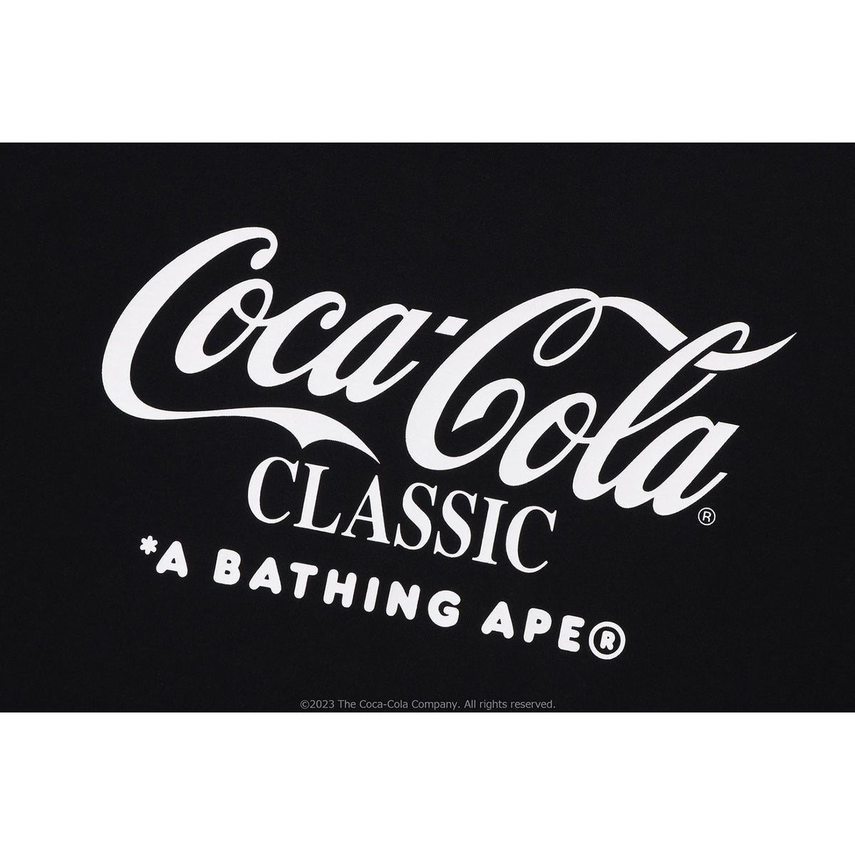BAPE X COCA-COLA MILO L/S TEE MENS