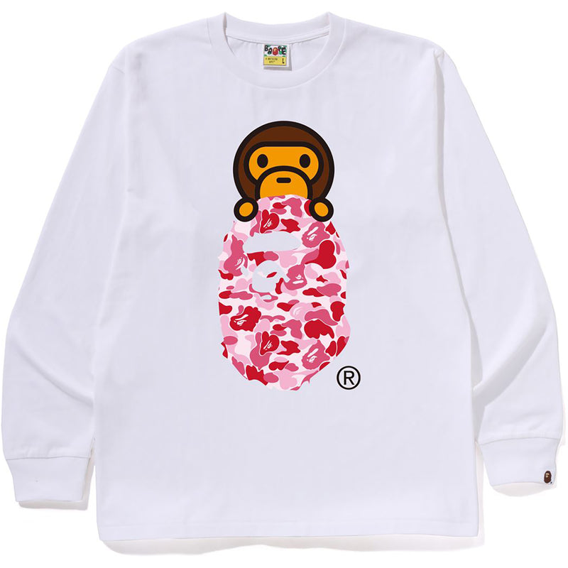 ABC CAMO MILO ON APE HEAD LS TEE MENS