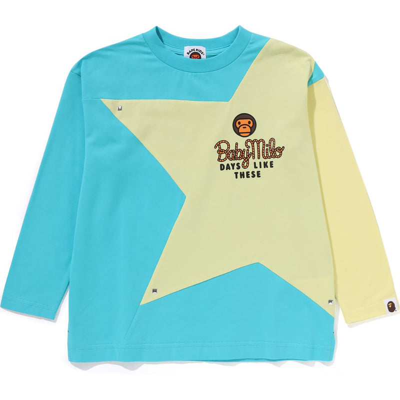 BABY MILO STA RELAXED FIT LS TEE KIDS