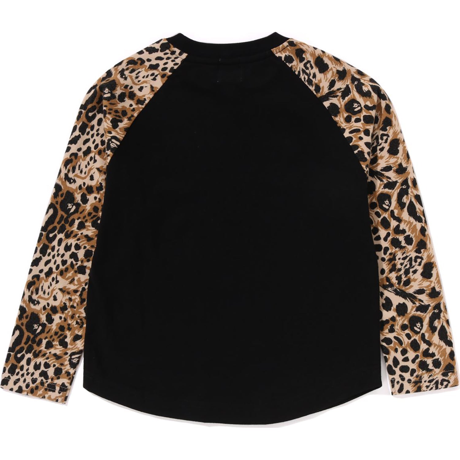 WILD LEOPARD PATTERN BABY MILO RAGLAN LS TEE KIDS – us.bape.com