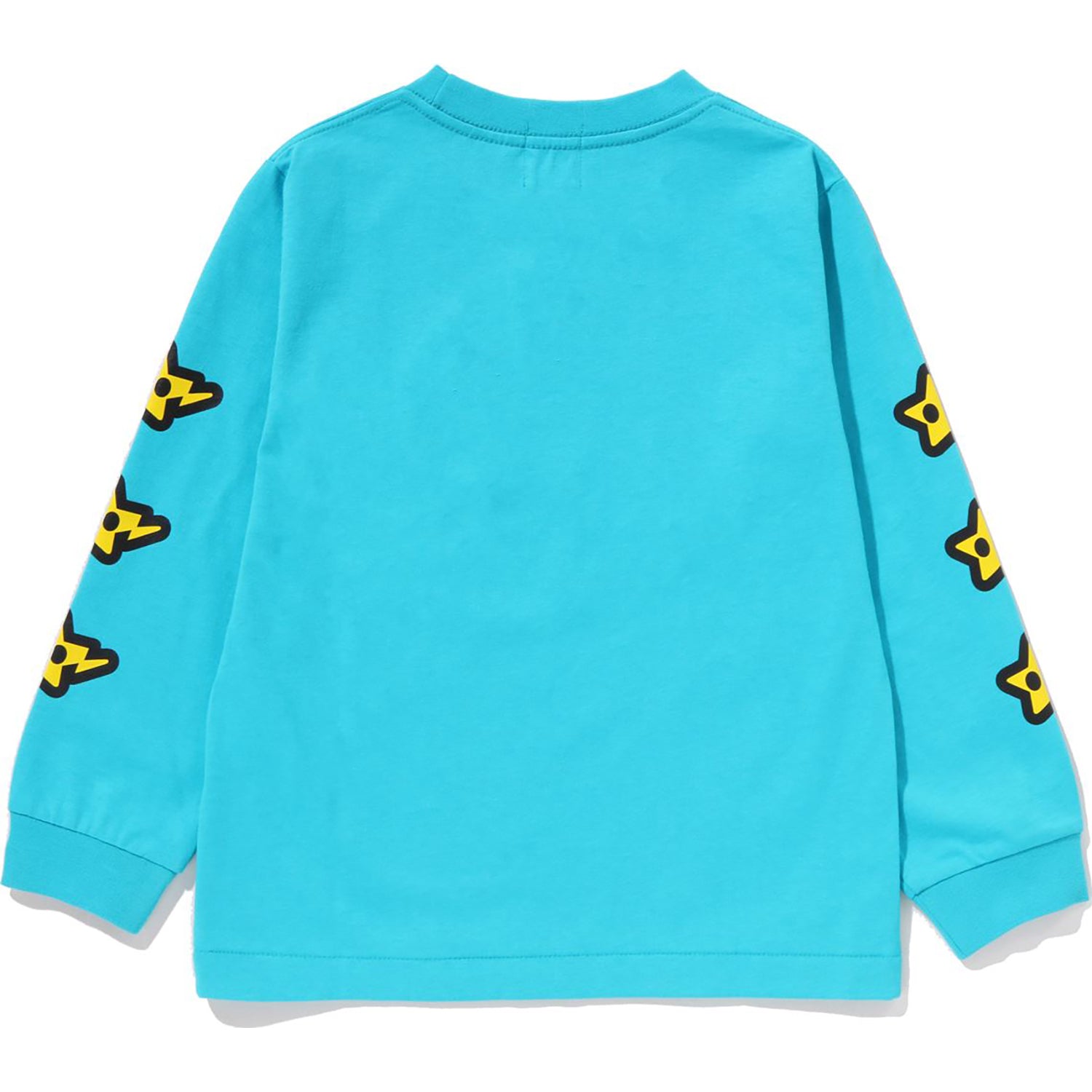 MILOGRAM STA LS TEE KIDS - BAPE Long Sleeve Cotton Jersey Shirt