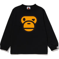 WINKING MILO FACE LS TEE KIDS