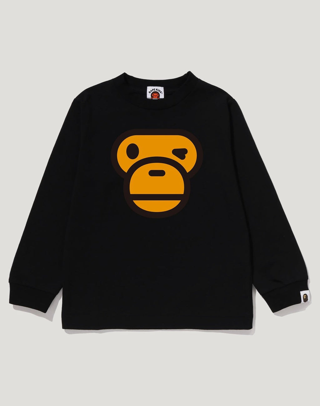 WINKING MILO FACE LS TEE KIDS
