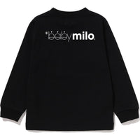WINKING MILO FACE LS TEE KIDS