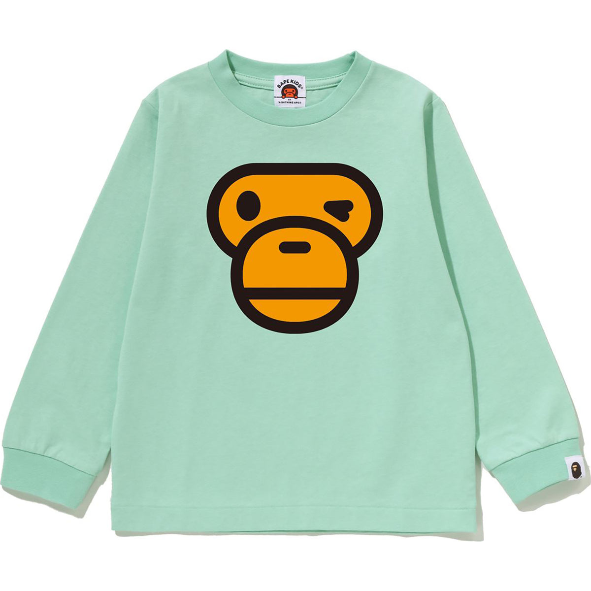 WINKING MILO FACE LS TEE KIDS