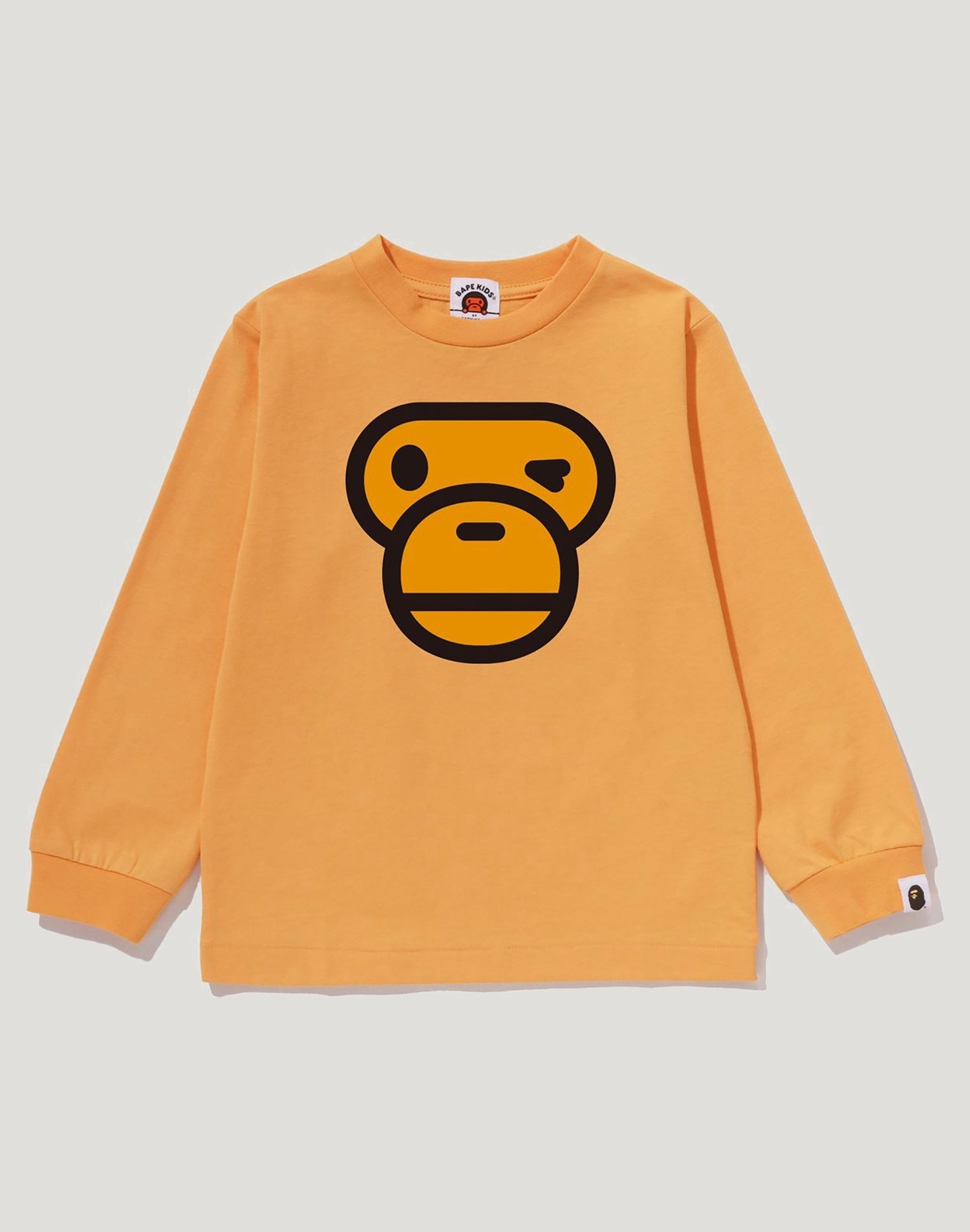 WINKING MILO FACE LS TEE KIDS
