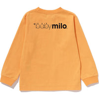 WINKING MILO FACE LS TEE KIDS